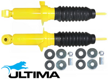 PAIR OF ULTIMA FRONT GAS SHOCK ABSORBERS TO SUIT FORD RANGER PX1 DPAT 2.5L I4 LOW RIDER MODELS
