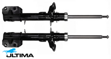 PAIR OF ULTIMA FRONT GAS SHOCK ABSORBERS TO SUIT SUZUKI SWIFT FZ M16A K14B 1.4L 1.6L I4 FROM 10/2010