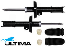 PAIR OF ULTIMA FRONT GAS SHOCK ABSORBERS TO SUIT HOLDEN ASTRA TS X18XE1 Z18XE Z22SE 1.8L 2.2L I4