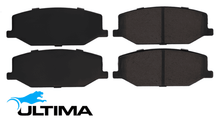 ULTIMA FRONT SEMI-METALLIC BRAKE PAD SET TO SUIT SUZUKI JIMNY SN413 JB43W G13BB M13A M13AA 1.3L I4