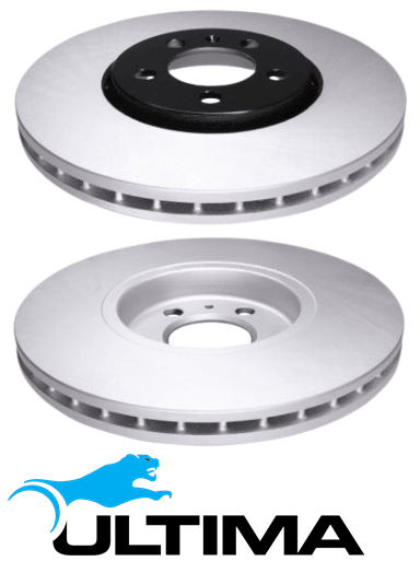 FRONT VENTED DISC BRAKE ROTORS FOR VOLKSWAGEN AQY BER AZJ AWU BSW APK ADZ AEH 1.4 1.6 1.8 1.9 2.0 I4