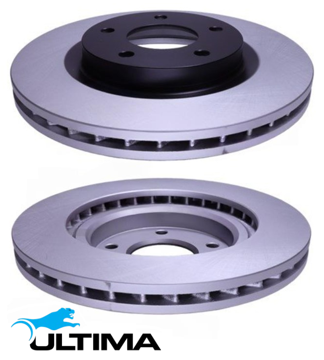 ULTIMA FRONT VENTED DISC BRAKE ROTOR SET TO SUIT CHRYSLER SEBRING JS EER 2.7L V6