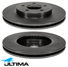 ULTIMA FRONT VENTED DISC BRAKE ROTOR SET TO SUIT FORD ESCAPE ZB ZC ZD L3 2.3L I4 OD 303MM