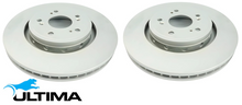 ULTIMA FRONT VENTED DISC BRAKE ROTOR SET TO SUIT HONDA CR-V RM K24A K24Z9 R20A5 2.0L 2.4 I4 10/12 ON