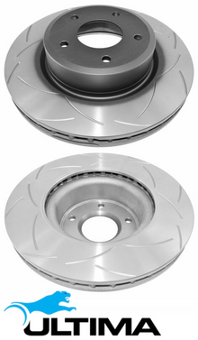 ULTIMA FRONT DISC BRAKE ROTOR SET TO SUIT HOLDEN ONE TONNER VZ LS1 5.7L V8 OD 320MM