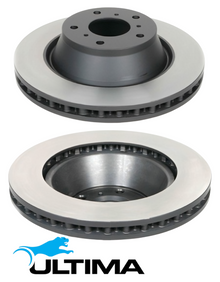 ULTIMA FRONT VENTED DISC BRAKE ROTOR SET TO SUIT HSV GTS VT VX VY 304 LS1 5.0L 5.7L V8 OD 330MM