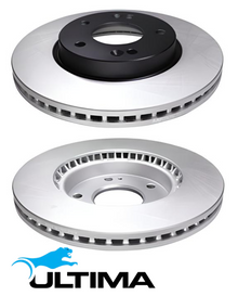 ULTIMA FRONT VENTED DISC BRAKE ROTORS FOR HYUNDAI I30 GD GDE PD G4FG G4NB G4NC G4FD 1.6L 1.8L 2.0 I4
