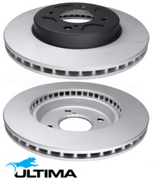 ULTIMA FRONT VENTED DISC BRAKE ROTOR SET TO SUIT SUZUKI SWIFT AZ K10C TURBO 1.0L I3