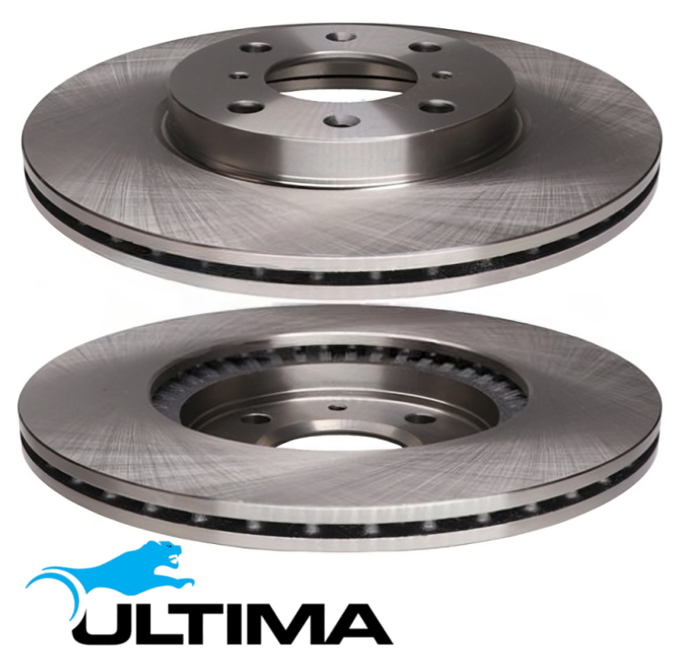 ULTIMA FRONT VENTED DISC BRAKE ROTOR SET TO SUIT SUZUKI SWIFT FZ EZ K14B 1.4L I4 EXCEPT HT8 CHASSIS