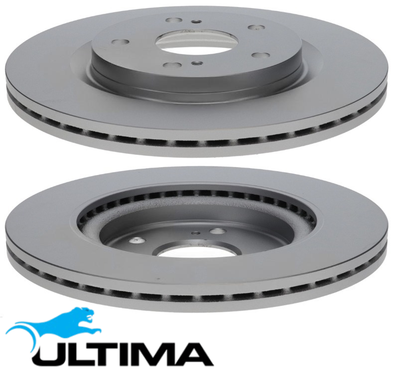 ULTIMA FRONT VENTED DISC BRAKE ROTOR SET TO SUIT SUZUKI SWIFT AZ K14C TURBO 1.4L I4