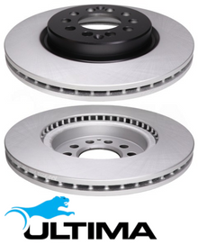 ULTIMA FRONT VENTED DISC BRAKE ROTOR SET TO SUIT MG ZST LIY TURBO 1.3L I3 OD 280MM