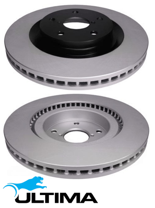 ULTIMA FRONT VENTED DISC BRAKE ROTOR SET TO SUIT SUBARU FORESTER SK FB25C FB20W 2.0L 2.5 F4 OD 315MM
