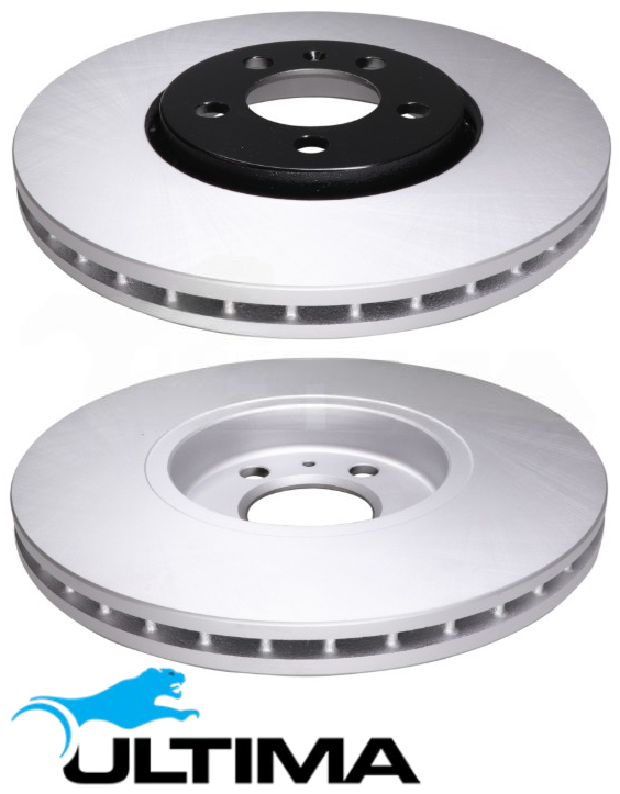 ULTIMA FRONT VENTED DISC BRAKE ROTOR SET TO SUIT AUDI S1 8X CWZA TURBO 2.0L I4 OD 288MM 1ZC