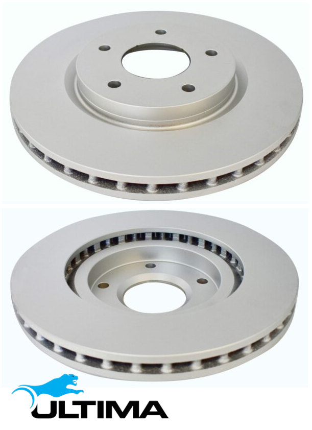 ULTIMA FRONT VENTED DISC BRAKE ROTOR SET TO SUIT HOLDEN LS1 5.7L V8