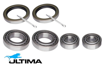2 X ULTIMA FRONT WHEEL BEARING KIT TO SUIT TOYOTA HILUX LN147R 5L 5L-E DIESEL 3.0L I4 LN147 CHASSIS ONLY