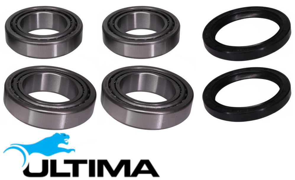 2 X FRONT WHEEL BEARING KIT FOR ISUZU D-MAX TFS 4JJ1-TCX 3.0 I4 FOR LOW RIDER EXCL. RWD SX SPACE CAB