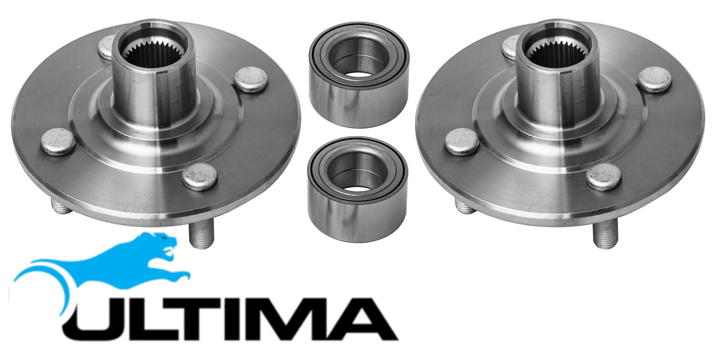 2 X ULTIMA FRONT WHEEL HUB & BEARING ASSEMBLY TO SUIT FORD TERRITORY SY BARRA 245T TURBO 4.0L I6