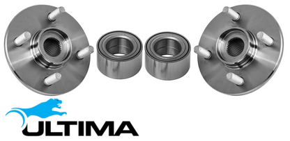 2 X ULTIMA FRONT WHEEL HUB & BEARING ASSEMBLY TO SUIT FORD TERRITORY SY BARRA 245T TURBO 4.0L I6