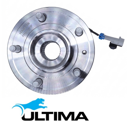 2 X ULTIMA FRONT WHEEL HUB AND BEARING ASSEMBLY TO SUIT HOLDEN CAPTIVA CG ALLOYTEC LU1 3.2L V6