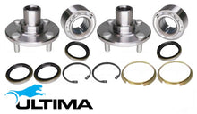 2 X ULTIMA FRONT WHEEL HUB & BEARING ASSEMBLY TO SUIT TOYOTA COROLLA AE112R 7A-FE 1.8 I4 WITHOUT ABS