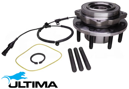 2 X FRONT WHEEL HUB AND BEARING ASSEMBLY FOR FORD F-250 RM RN 445 7.3L V8 FOR 4WD DUAL REAR WHEELS