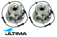2 X ULTIMA FRONT WHEEL HUB AND BEARING ASSEMBLY TO SUIT NISSAN NAVARA NCUD40 VCUD40 YD25DDTI 2.5L I4