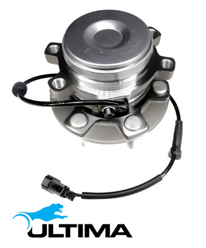 2 X ULTIMA FRONT WHEEL HUB AND BEARING ASSEMBLY TO SUIT NISSAN NAVARA D23 NP300 YS23DDT 2.3L I4 RWD