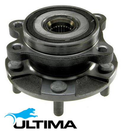 2 X ULTIMA FRONT WHEEL HUB AND BEARING ASSEMBLY TO SUIT TOYOTA 2ZR-FE 3ZR-FE 2ZR-FAE 1.8L 2.0L I4