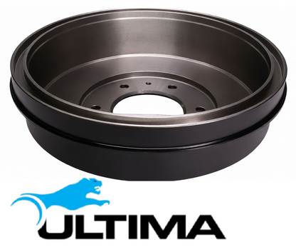 ULTIMA REAR DRUM BRAKE SET TO SUIT MITSUBISHI TRITON ML 6G74 3.5L V6 4WD FROM 07/2007