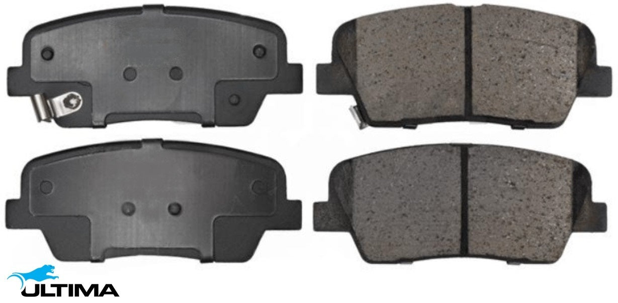 ULTIMA REAR BRAKE PAD SET TO SUIT HYUNDAI SANTA FE CM DM G4KE G4KJ 2.4L I4 TILL 09/2015