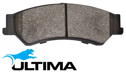ULTIMA REAR BRAKE PAD SET TO SUIT FORD FALCON BF BARRA E-GAS 4.0L I6 XR6 MODEL