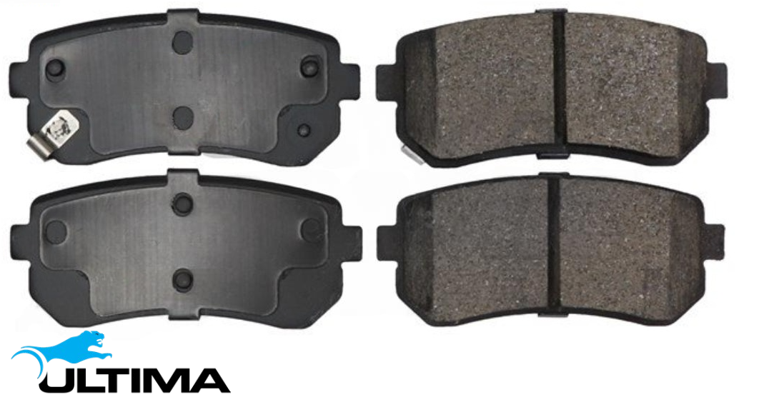 ULTIMA REAR BRAKE PAD SET TO SUIT HYUNDAI G4GC G4KD G4NA G4NC D4HA 2.0L I4