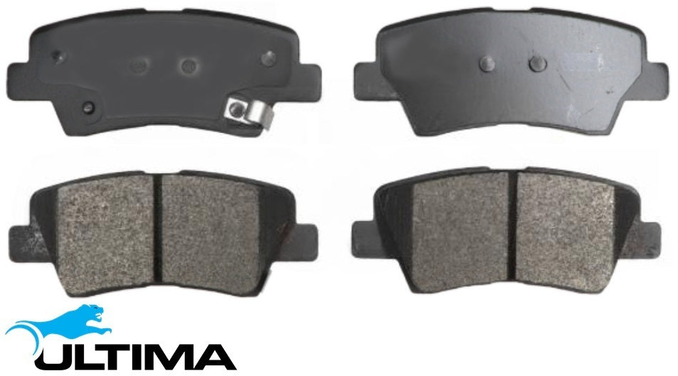 ULTIMA REAR BRAKE PAD SET TO SUIT KIA G4FA G4FD G4LC D4FC G4FC TURBO DIESEL 1.4L 1.6L I4