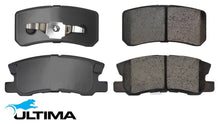ULTIMA REAR BRAKE PAD SET TO SUIT MITSUBISHI PAJERO NS 4M41T TURBO DIESEL 3.2L I4 SUITS 125KW