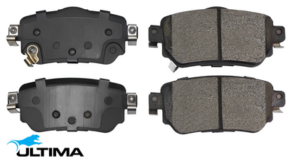 ULTIMA REAR BRAKE PAD SET TO SUIT NISSAN X-TRAIL T32 R9M M9R 1.6L 2.0L I4 ELECTRIC PARK BRAKE