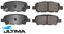 ULTIMA REAR BRAKE PAD SET TO SUIT NISSAN JUKE F15 HR15DE HR16DE 1.5L 1.6L I4