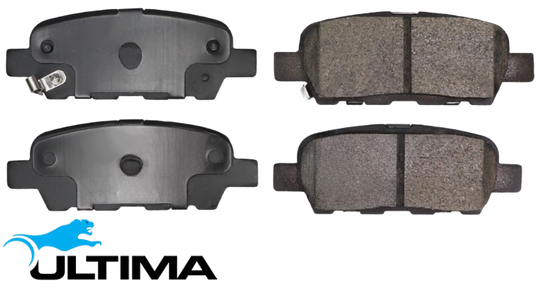 ULTIMA REAR BRAKE PAD SET TO SUIT NISSAN MR20DE QR20DE SR20VET M9R QR25DE YD22DDTI 2.0L 2.2L 2.5L I4