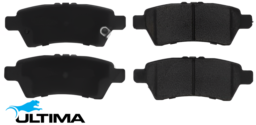 ULTIMA REAR BRAKE PAD SET TO SUIT NISSAN PATHFINDER R51 YD25DDTI TURBO DIESEL 2.5L I4