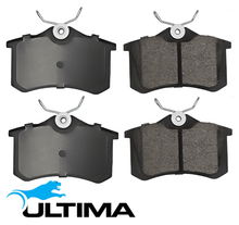 ULTIMA REAR BRAKE PAD SET TO SUIT PEUGEOT 308 EB2DTS 1.2L I3 SUITS HATCHBACK ONLY