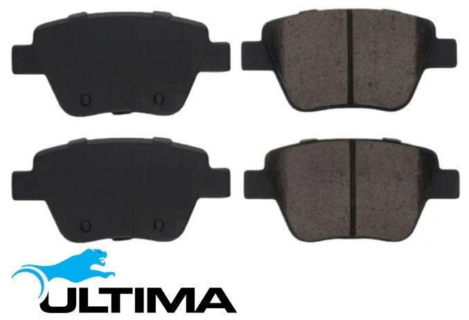 ULTIMA REAR BRAKE PAD SET TO SUIT SKODA SUPERB 3T CDVA 3.6L V6