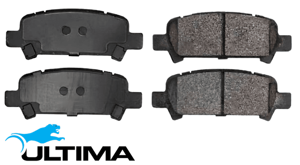 ULTIMA REAR BRAKE PAD SET FOR SUBARU FORESTER SF SG EJ20G EJ20J EJ202 EJ205 EJ251 EJ254 2.0L 2.5L F4