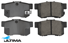 ULTIMA REAR BRAKE PAD SET TO SUIT SUZUKI KIZASHI FR J24B 2.4L I4