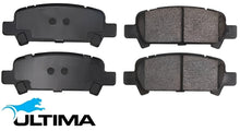 ULTIMA REAR BRAKE PAD SET TO SUIT SUBARU LEGACY BL BP EZ30D 3.0L F6