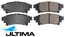 ULTIMA REAR BRAKE PAD SET TO SUIT TOYOTA KLUGER GSU50R GSU55R 2GR-FE 2GR-FKS 3.5L V6