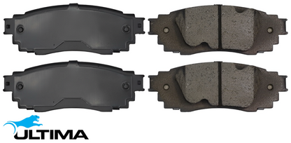ULTIMA REAR BRAKE PAD SET TO SUIT TOYOTA 2GR-FE 2GR-FKS 3.5L V6