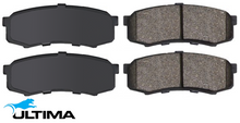 ULTIMA REAR BRAKE PAD SET TO SUIT TOYOTA LANDCRUISER FZJ75R 1FZ-FE 4.5L I6 HARDTOP