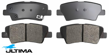 ULTIMA REAR BRAKE PAD SET TO SUIT SSANGYONG OM664.951 M172.950 OM671.950 TURBO DIESEL 2.0L I4