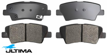 ULTIMA REAR BRAKE PAD SET TO SUIT SSANGYONG KORANDO C200 M172.950 OM671.950 TURBO DIESEL 2.0L I4