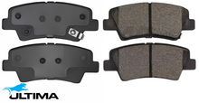 ULTIMA REAR BRAKE PAD SET TO SUIT SSANGYONG KORANDO C200 M172.950 OM671.950 TURBO DIESEL 2.0L I4