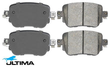 ULTIMA REAR BRAKE PAD SET TO SUIT AUDI S1 8X CWZA TURBO 2.0L I4